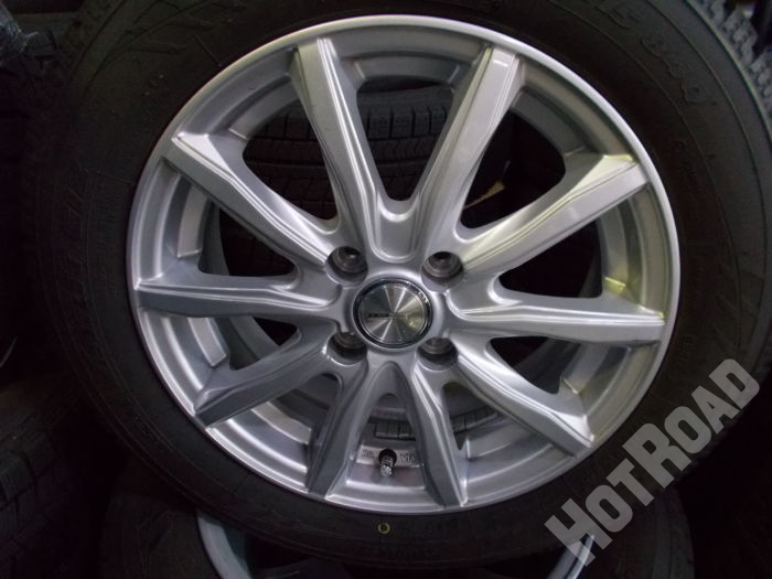 【中古スタッドレスセット】トーヨー　ガリットGIZ　175/65R15　15インチ4H100　アルミセット4本