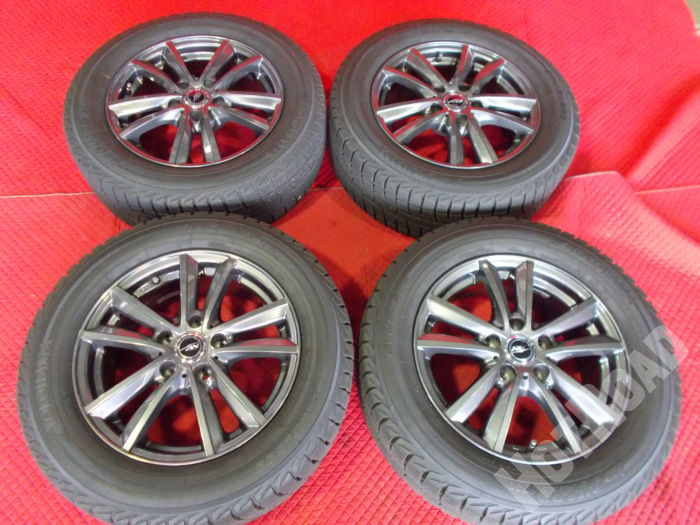 【中古スタッドレスセット】ヨコハマ アイスガードiG30　215/60R16　16インチ5H114.3　アルミセット4本