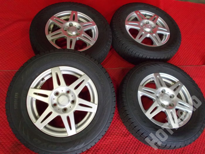 【中古スタッドレスセット】トーヨー MK4a 175/80R15　15インチ114.3　アルミセット4本