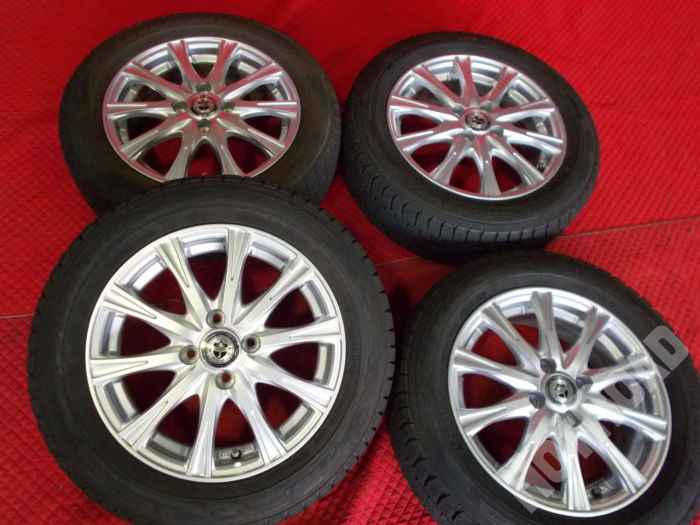 【中古スタッドレスセット】グットイヤー ZEAⅡ 175/65R15　15インチ4H100　アルミセット4本　　