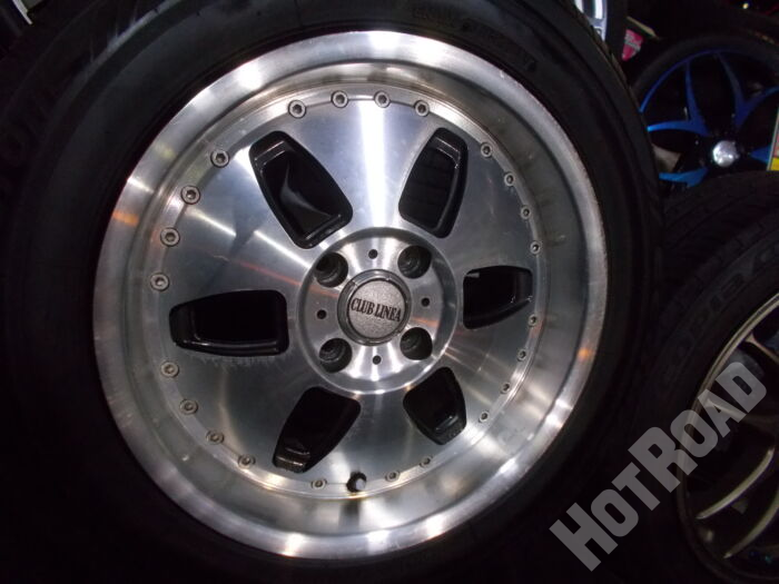 【中古ホイールタイヤセット】クラブリネア 15インチ ブリヂストン エコピア 185/65R15 4H100 アルミセット4本