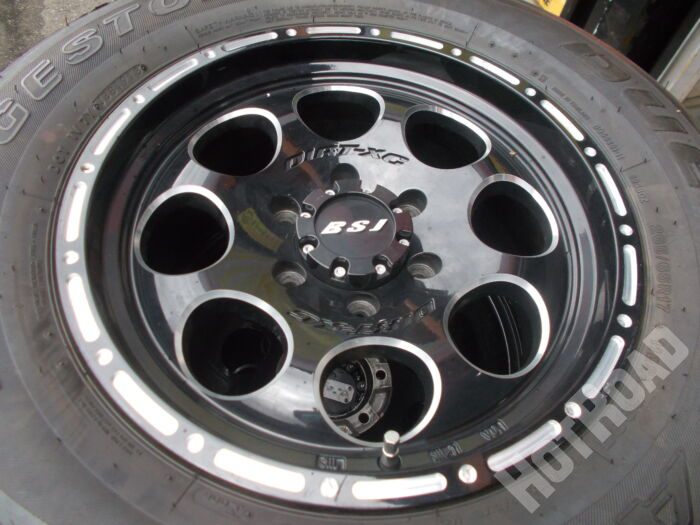 【中古アルミセット】BSJ DIRT-XC 17インチ 6H139.7　ブリヂストン DUELER A/T 265/65R17　4本