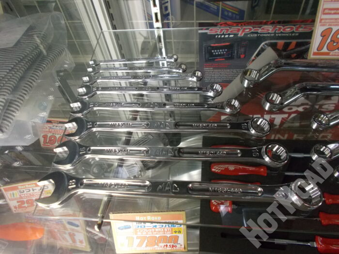 【中古】MAC TOOLS　メトリックコンビネーション　8本セット