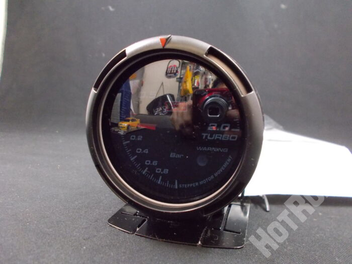 【中古品】Auto gauge　ブーストメーター　60Φ　ステッピングモーター