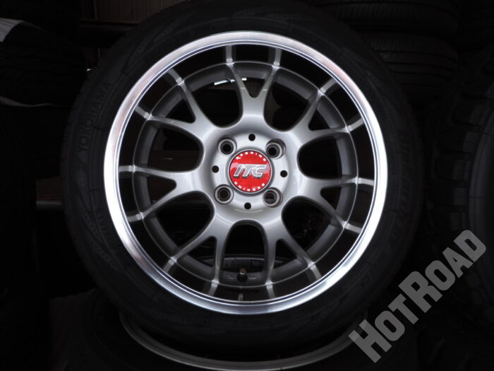 【中古タイヤホイールセット】RAYS ITC 15インチ 165/55R15 ヨコハマ 4本セット