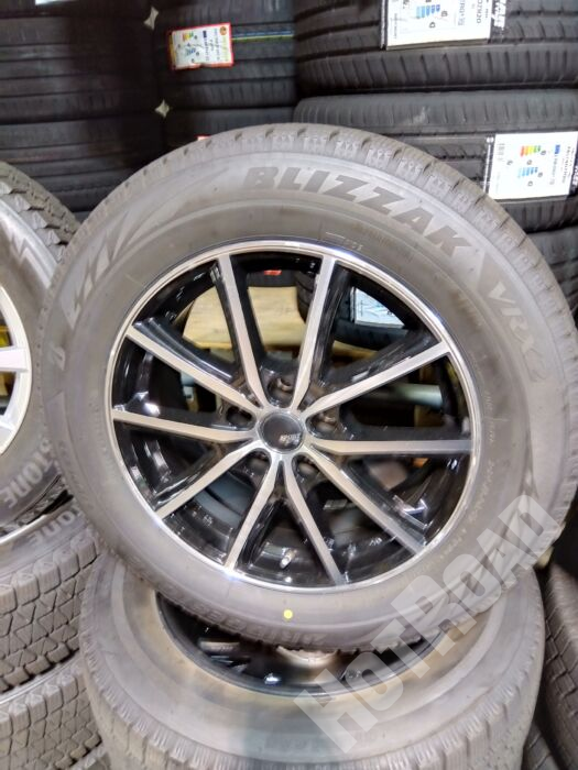 【中古ホイールスタッドレスセット】SPORTKRONE 17インチ ブリヂストン VRX2 225/60R17 4本セット