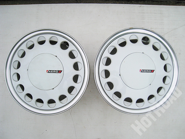 美品 ENKEI エンケイ エアロディッシュ 14x6JJ +35 PCD114.3 4H 旧車 当時物 希少 レア 2本セット