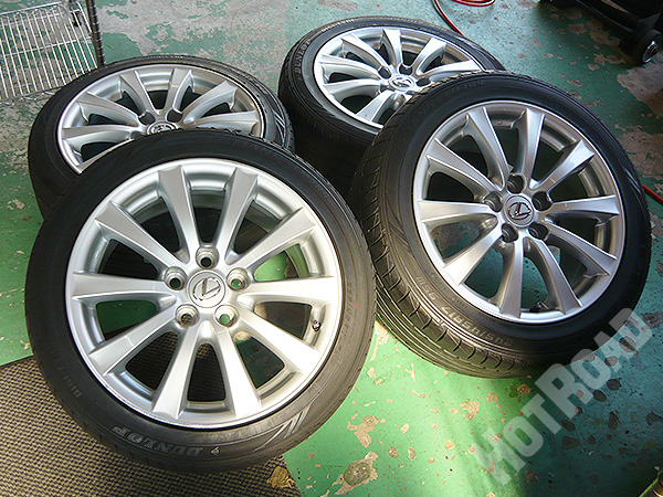 LEXUS/レクサス IS 純正ホイール 17インチ×8J+45 225/45R17 245/45R17 ...