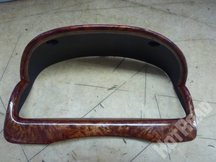 トヨタ 10系 アルファード 社外品 メーターカバー メーターフード インテリアパネル ウッドパネル 木目調 中古