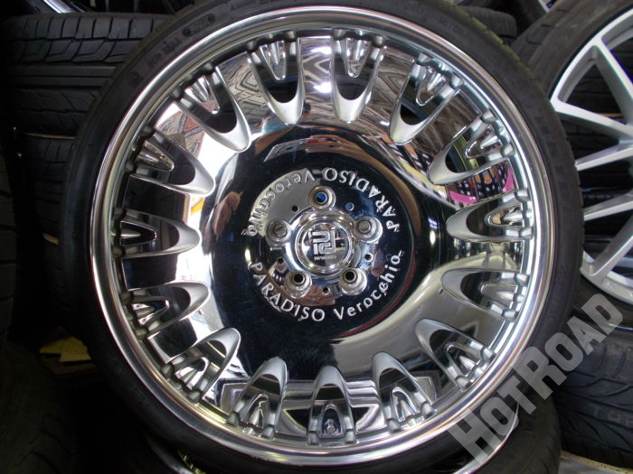 【中古セット】PARADISO 20インチ5H114.3 HAIDA 235/30R20 4本