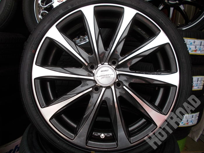 【中古アルミ+新品タイヤ】ロクサーニ F10 16インチ4H100 ZEETEX 165/45R16 4本
