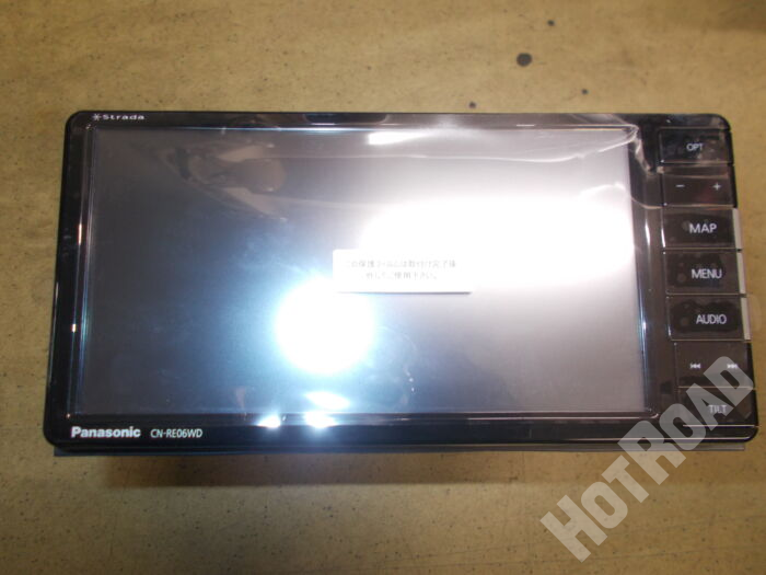 【中古ナビ】パナソニック CN-RE06WD メモリーナビ 2019年地図