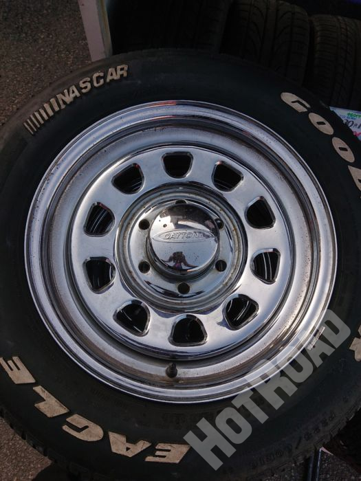 東郷店 DAYTONA 16インチ スチール タイヤホイールセット