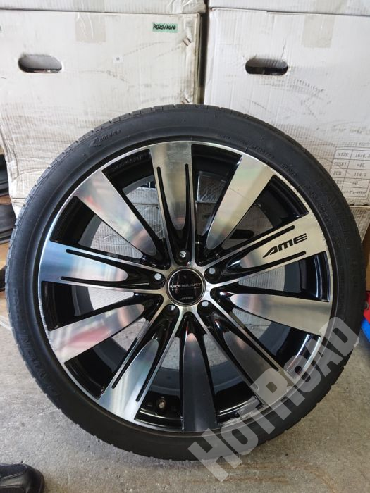 東郷店 AME モデラート グレーサー 19インチ アルミセット