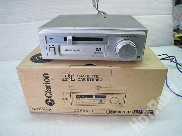 クラリオン カセットデッキ P1 旧車 当時物