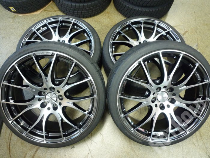 東郷店 RAYS HOMURA 2×7 DR 19インチ アルミセット