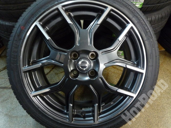東郷店 日産 ノート ニスモ 純正 17インチ アルミセット