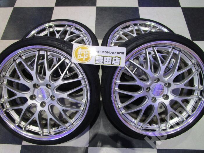 WORK GNOSIS HR1 19インチ 8J +45 5H114.3 + NITTO NT555 215/35R19 2022年製【豊田店】