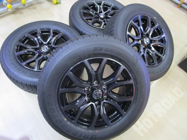 トヨタ TOYOTA HILUX 純正 GRスポーツ 18インチ 7.5J +30 6H139.7 + BRIDGESTONE DUELER H/T684II 265/60R18 2022年製【豊田店】