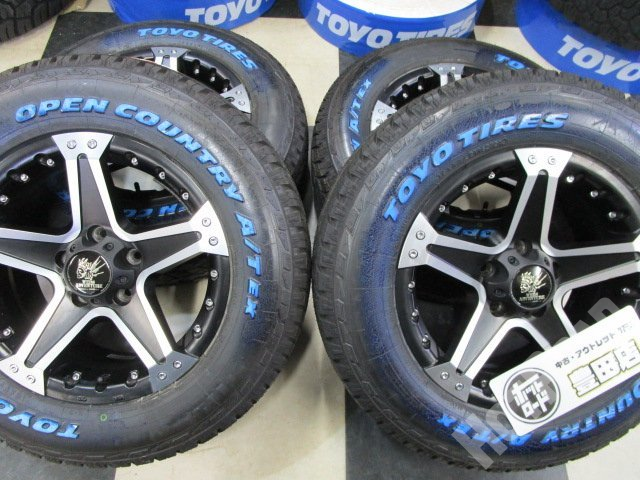 weds ADVENTURE MUD VANCE 01 16インチ 7J +35 5H114.3 + TOYO OPEN COUNTRY A/T EX 215/70R16 2021年製【豊田店】