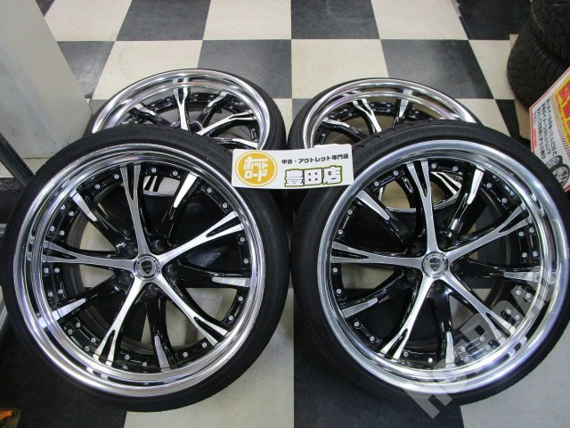 WORK SCHWERT SW4 21インチ 9.5J +25 / 10.5J +30 5H114.3 + TOYO PROXES C1S 255/30R21 2013年製【豊田店】