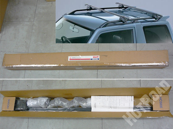 未使用 買取品 三菱 純正 ベースキャリア パジェロミニ パジェロイオ ディオン ルーフレール付車 MZ535990