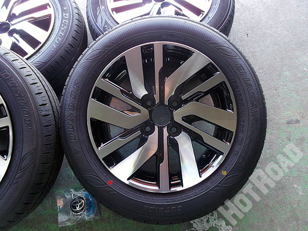 買取 【17年製 新車外し】 トヨタ ルーミー 純正 14インチ アルミ 165/65R14 タンク パッソ 流用にも◎