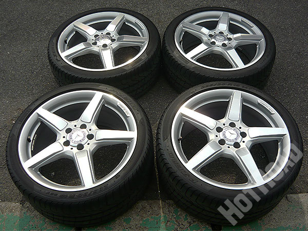 メルセデスベンツ W218 CLS AMG 純正 19インチ×8.5J+34.5/9.5J+48 255/35R19 285/30R19 4本セット C218、W212等
