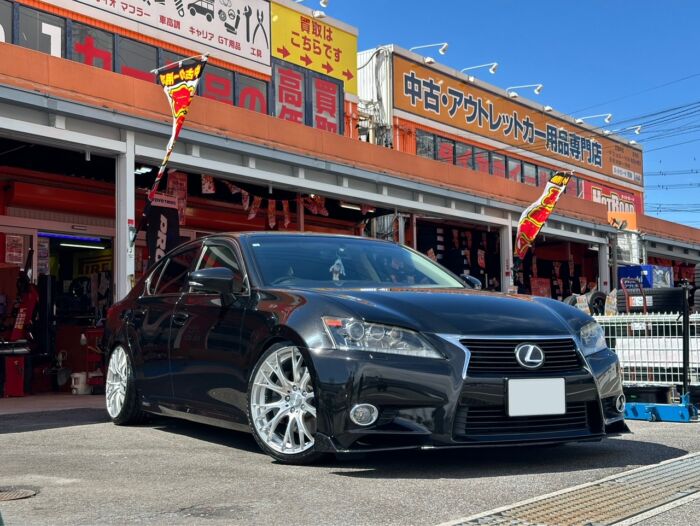 豊田店】LEXUS GS450h に wedssport SA-20R を取付しました！！ | 名古屋・愛知・岐阜でタイヤ ホイール  カーナビ買取や引き取りならホットロード【出張買取も行っております】