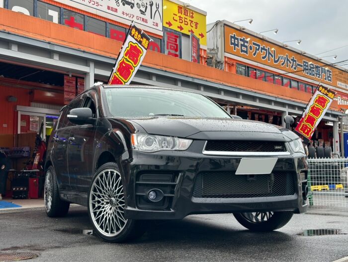 豊田店】MITSUBISHI アウトランダー に、LOXARNY PAVONE を取付しました！！ | 名古屋・愛知・岐阜でタイヤ ホイール  カーナビ買取や引き取りならホットロード【出張買取も行っております】